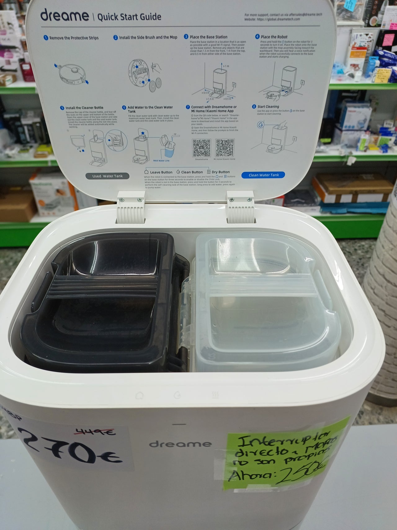 Robot Aspirador y Fregasuelos 10000 Padreame L10s Ultra Gen 2