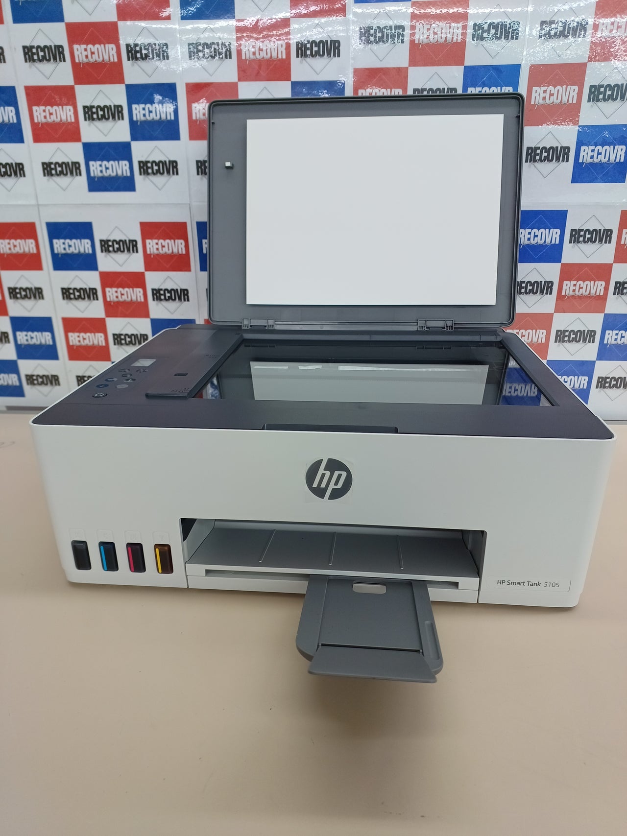 Impresora Multifunción Tinta HP Smart Tank 5105 Wi-Fi, con depósito recargable