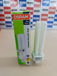 Thumbnail for OSRAM DULUX D/E 13 Lámpara LED para casquillo G24Q-1, 6 vatios, 600 lúmenes, blanco cálido (3000K)