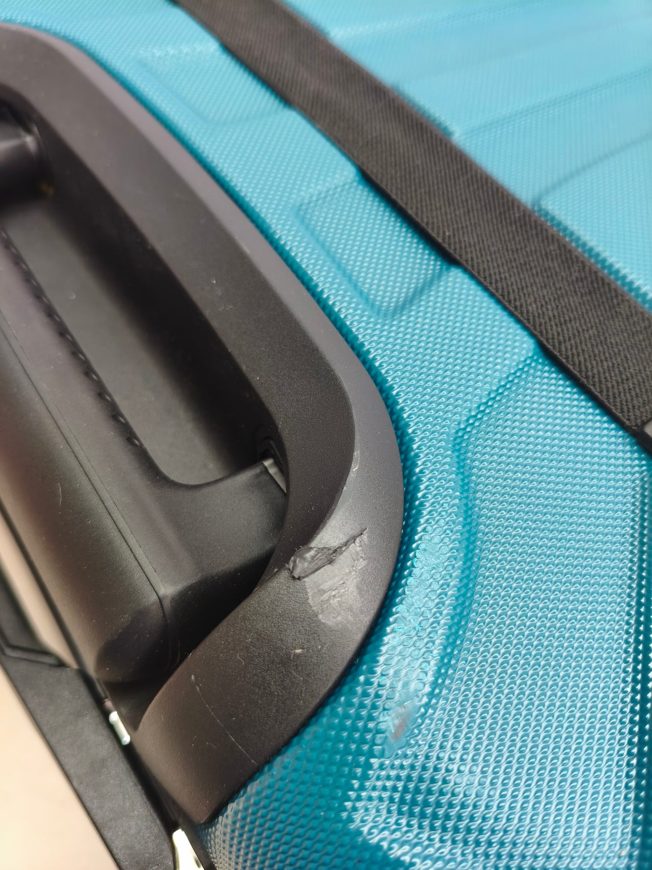 Maleta de cabina underseat Suitline 30 L ABS rígido verde agua con 2 ruedas