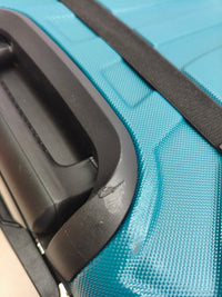Maleta de cabina underseat Suitline 30 L ABS rígido verde agua con 2 ruedas