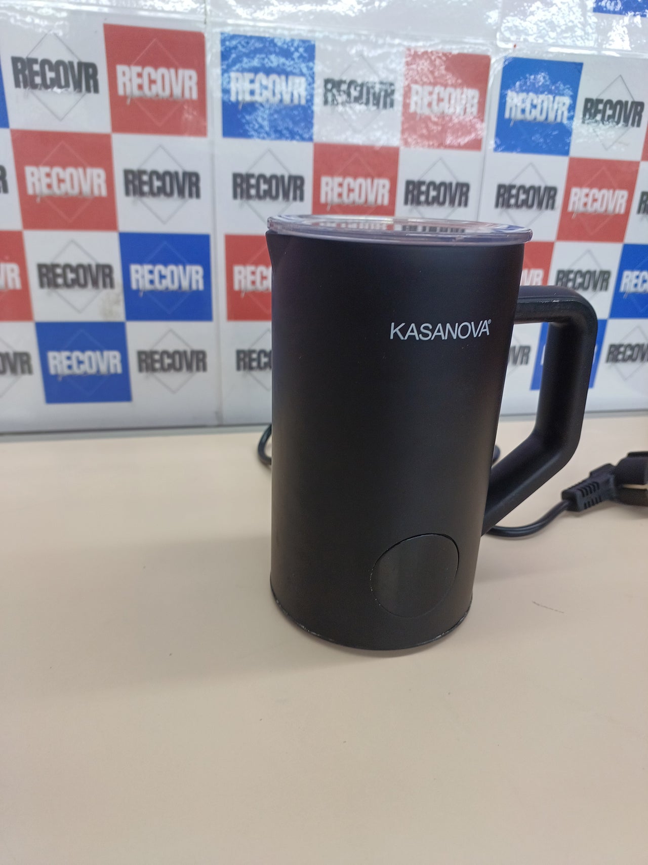 Espumador de Leche eléctrico, 550 WAcero Inoxidable KASANOVA HS009-B