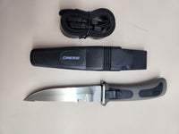 Cuchillo 23,5 cm buceo Cressi Vigo acero