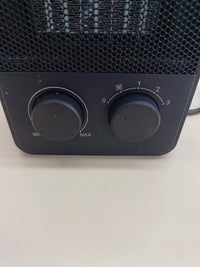 Calefactor de sobremesa BEKO, 2000 W, 4 velocidades, color negro