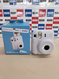 Cámara Instax Mini 12, color  Clay White