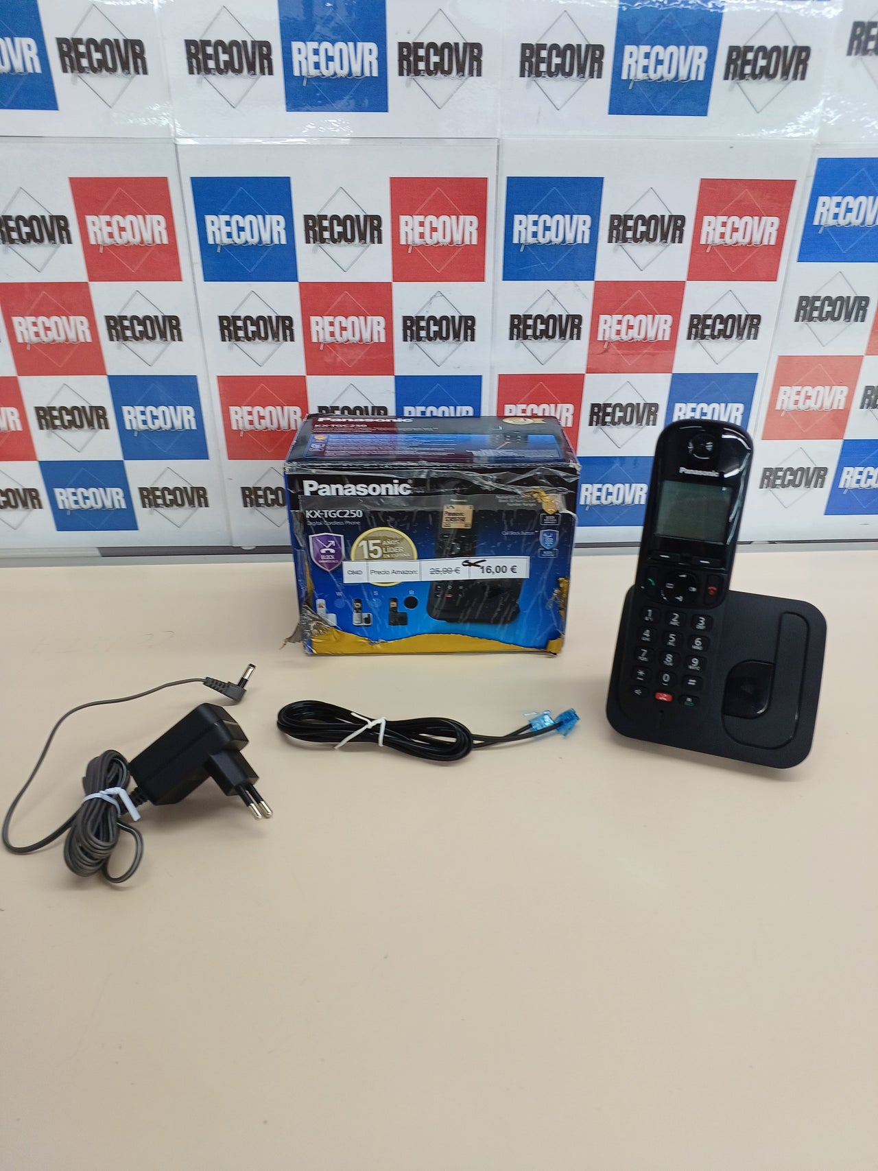 Teléfono inalámbrico altavoz bloqueo llamadas Panasonic