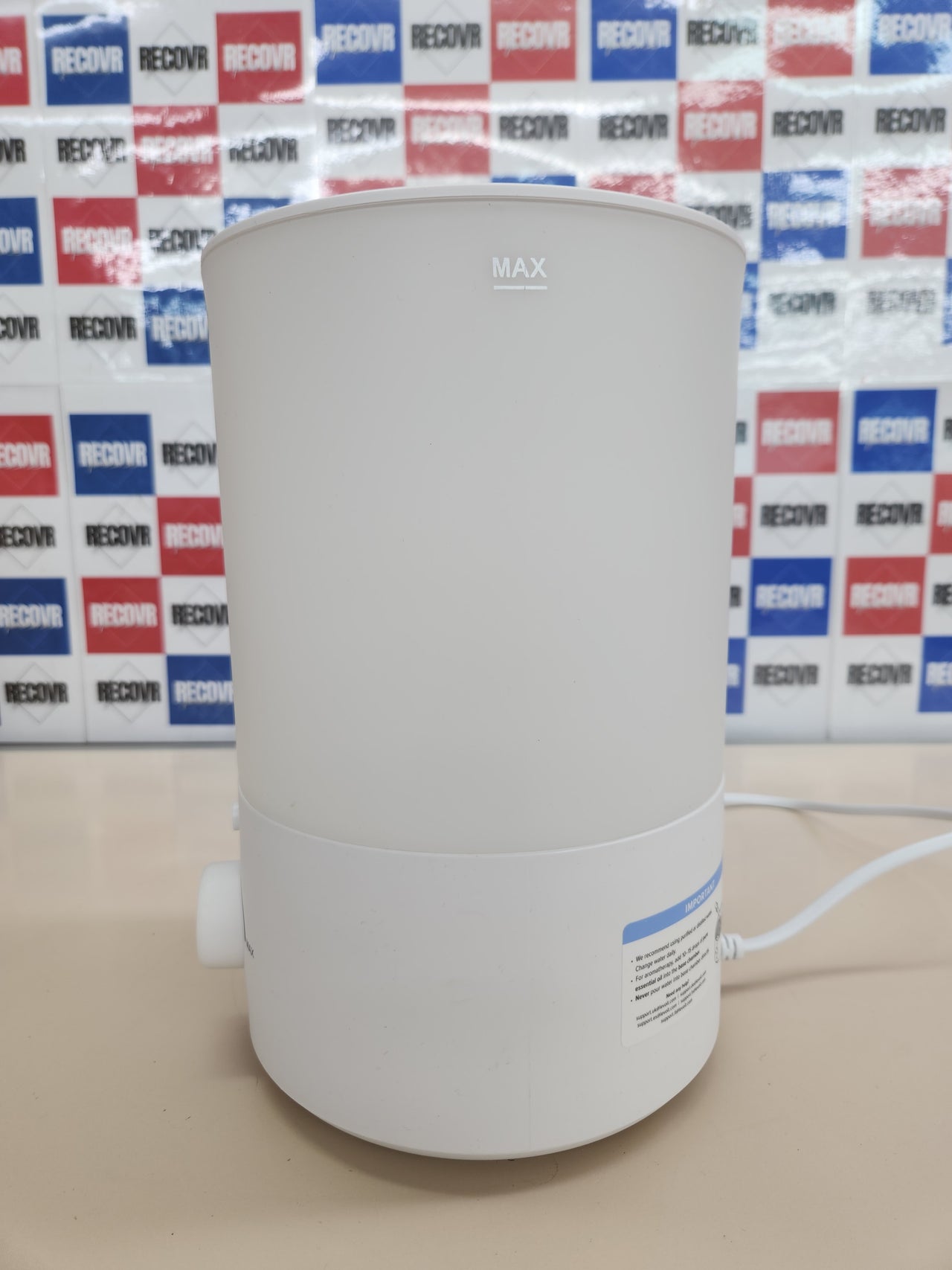 LEVOIT Top-Fill Humidificador Ultrasónico 3L de Aromas, Silencioso 28dB, Apto para Lavavajillas, Sueño con la Luz Nocturna, Apagado Automático, BPA FREE para Bebés y Plantas, Hogar, Color Blanco