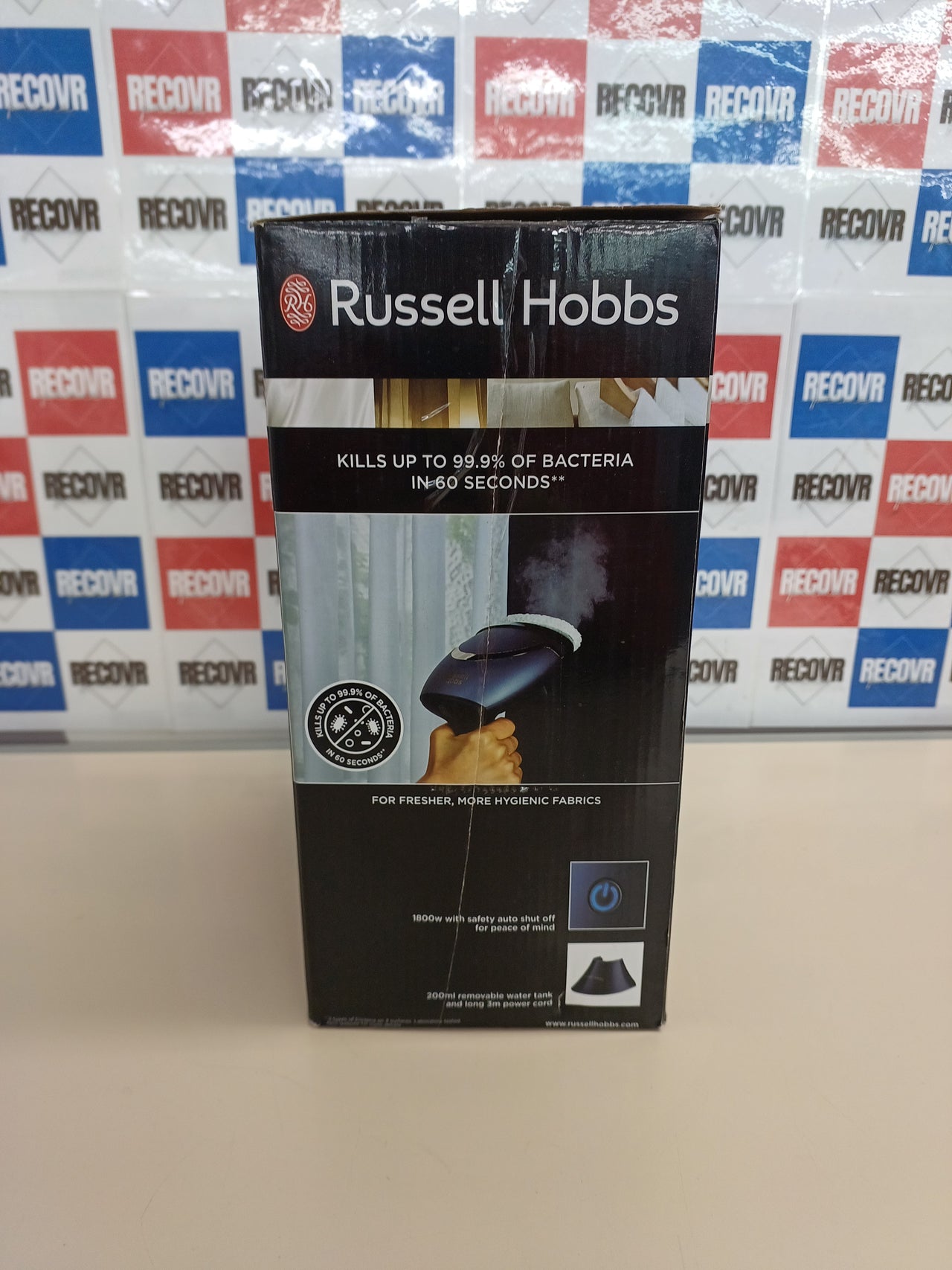 Plancha Vertical Russell Hobbs Steam Genie 1800W