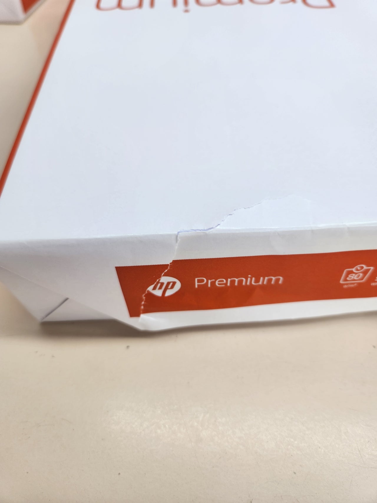 Papel A4 80g 2500 hojas alta blancura HP