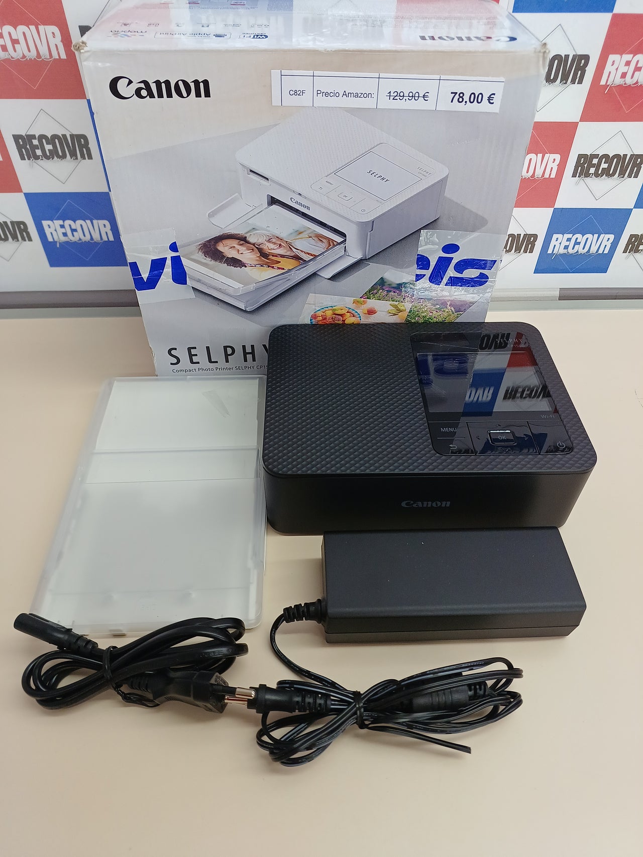 Impresora Fotográfica Compacta Canon SELPHY CP1500