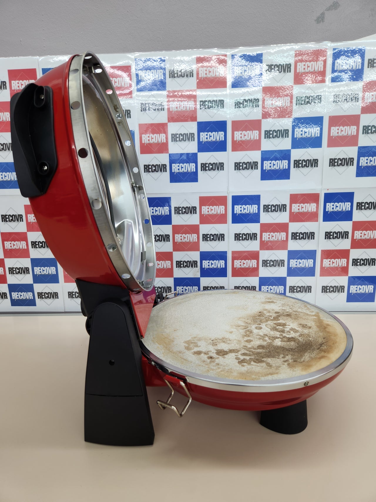 Horno Pizza, 1200 W Doble Piedra Refractaria