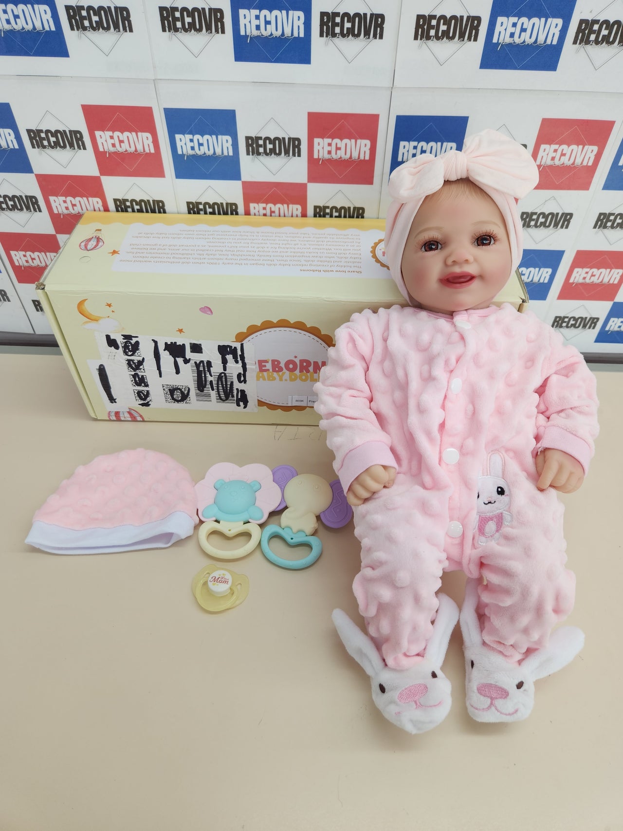 Muñeca realista bebé Sunny 17" BABESIDE