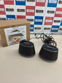 Altavoces 2.0 para PC o portátil con conexión auxiliar