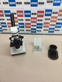 Microscopio profesional con adaptador para móvil y kit de laboratorio escolar