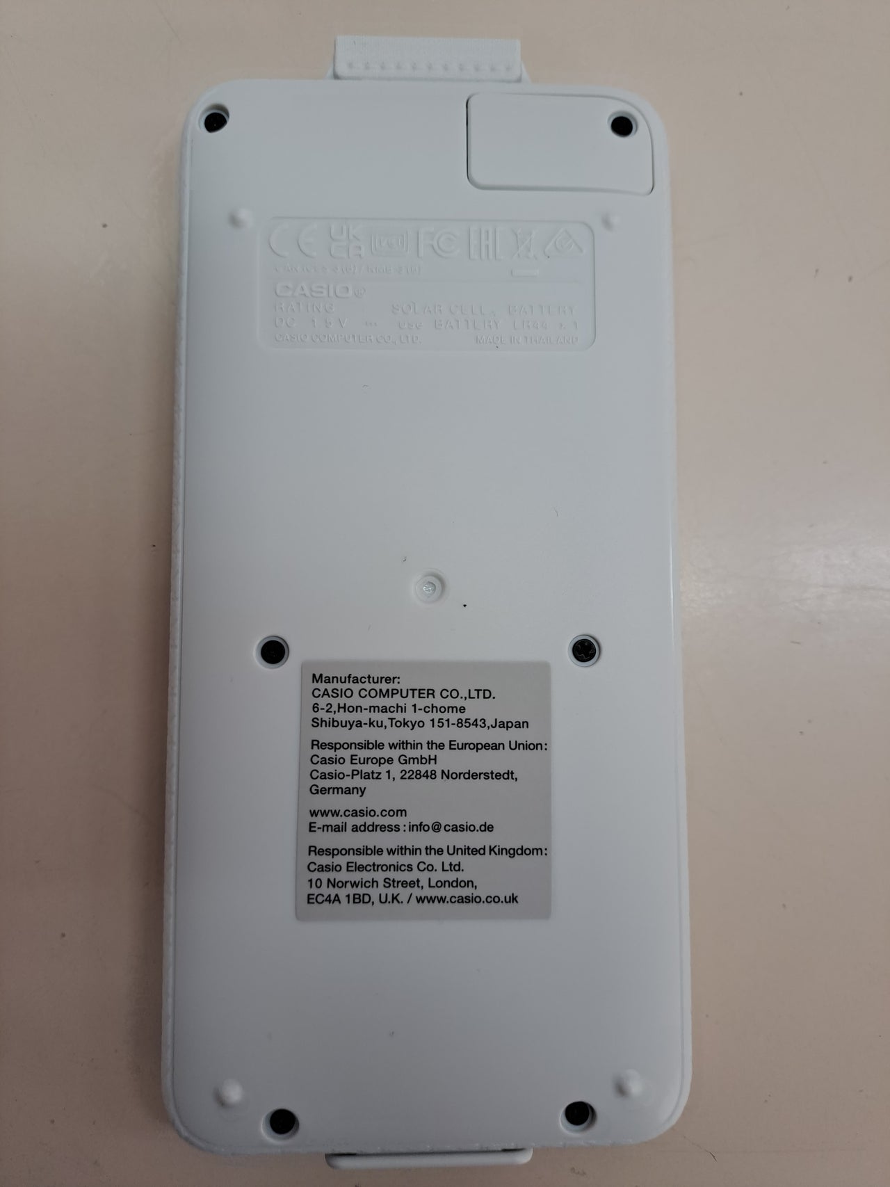 Calculadora científica Casio FX-991SP CW (blanca)
