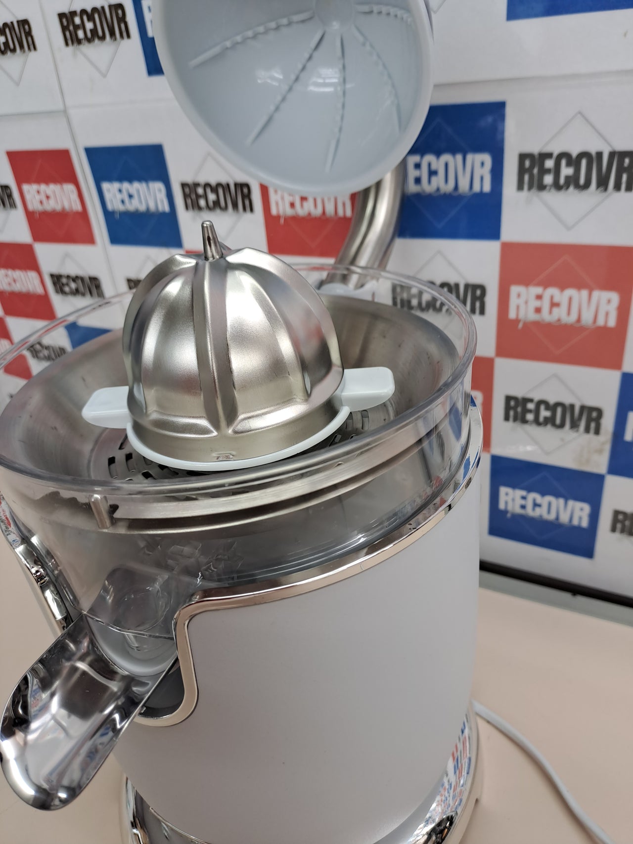 Exprimidor eléctrico brazo 1000 W acero inox – Cecotec