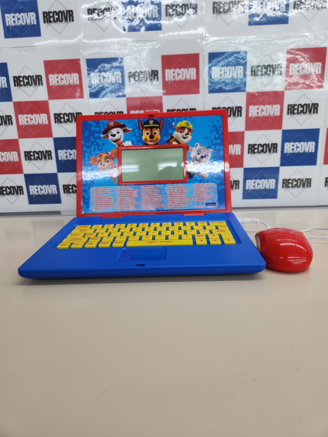 Laptop infantil Lexibook Paw Patrol bilingüe 124 actividades