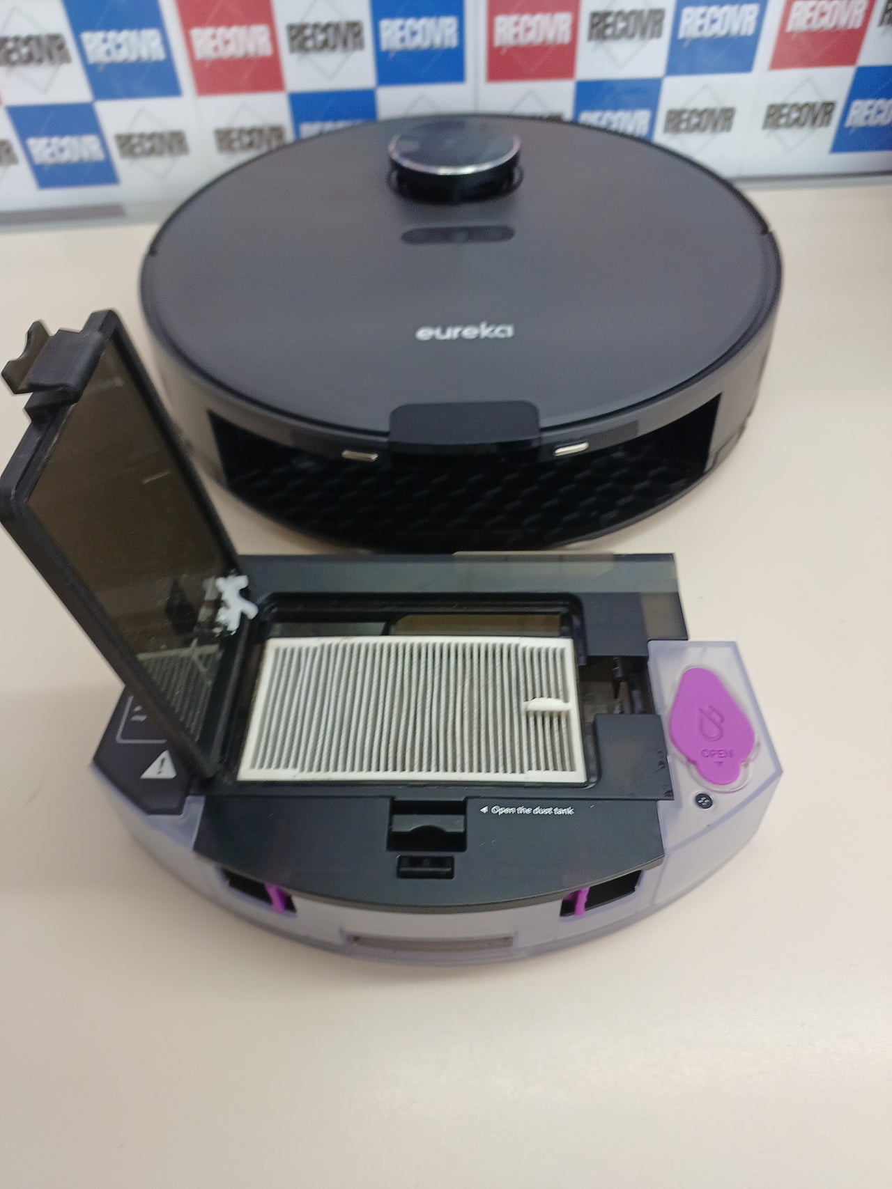 Robot aspirador y fregona E20 Plus autovaciado