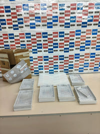 Cajas organizadoras de zapatos de plástico, pack de 12