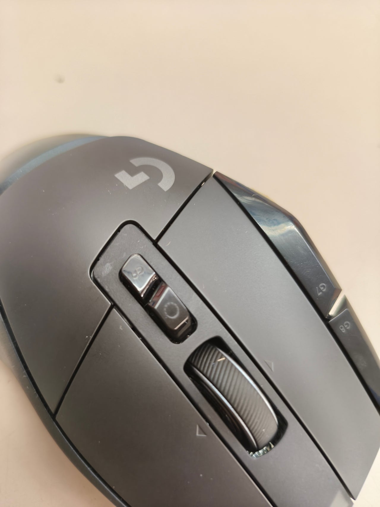 Ratón gaming con cable Logitech G502 X con sensor HERO 25K