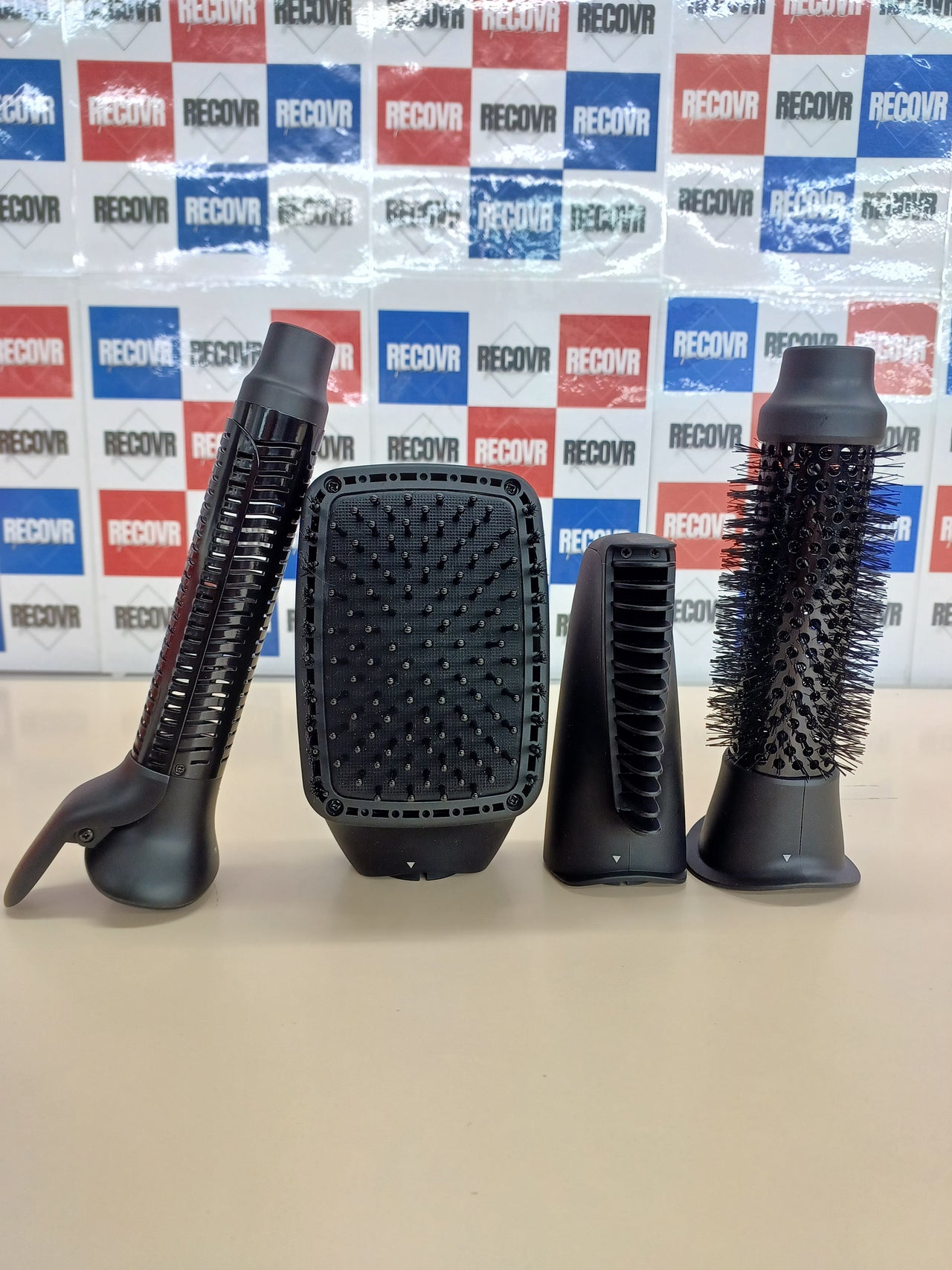 REVLON One-StepTM Blow-Dry Multi Air Styler 5 en 1 (cabezales desmontables, rizador, secador, voluminizador, moldeador y potenciador de forma). RVDR5370