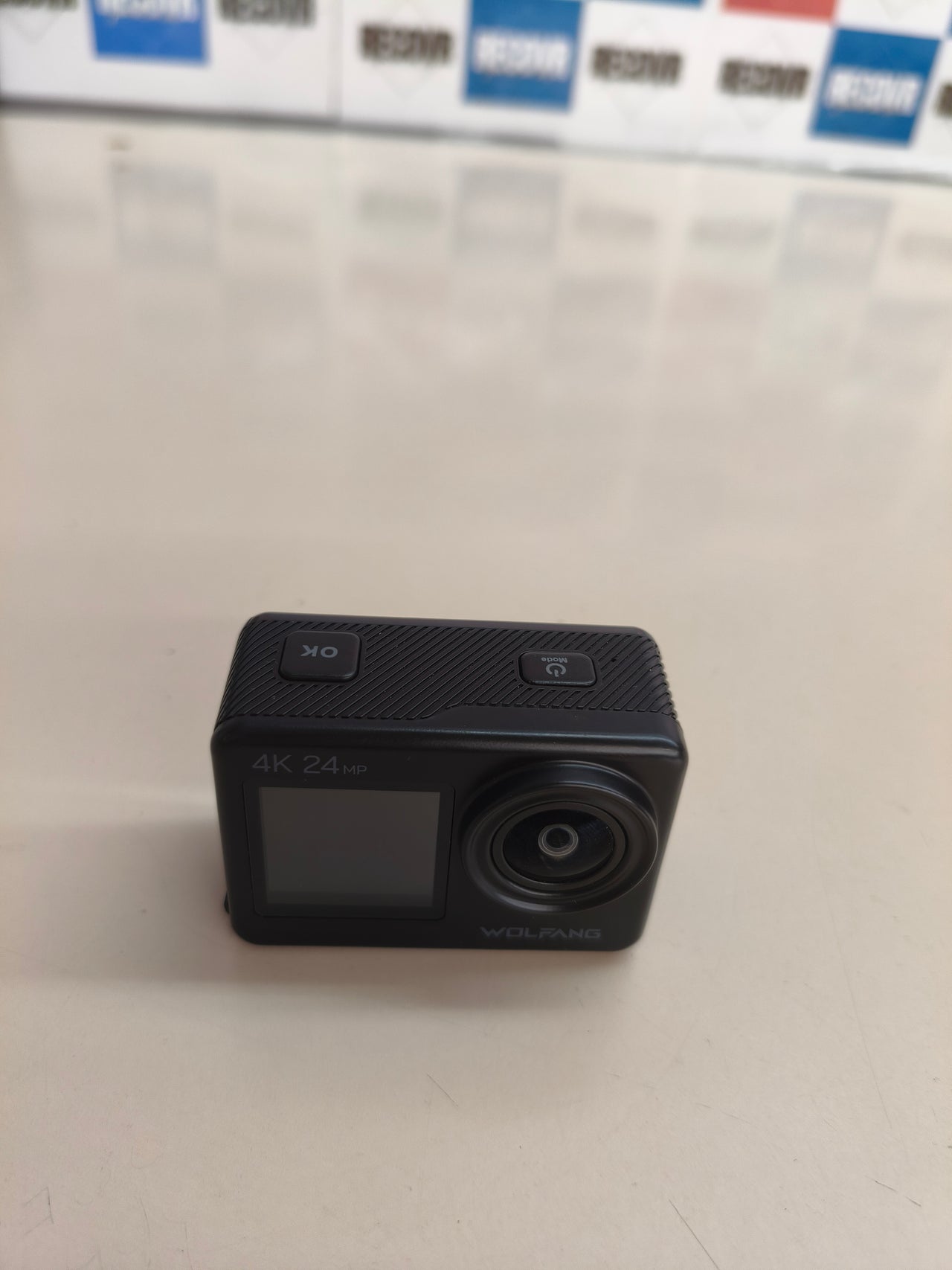 WOLFANG GA200, cámara deportiva 4K 24MP, 40M, WiFi, EIS