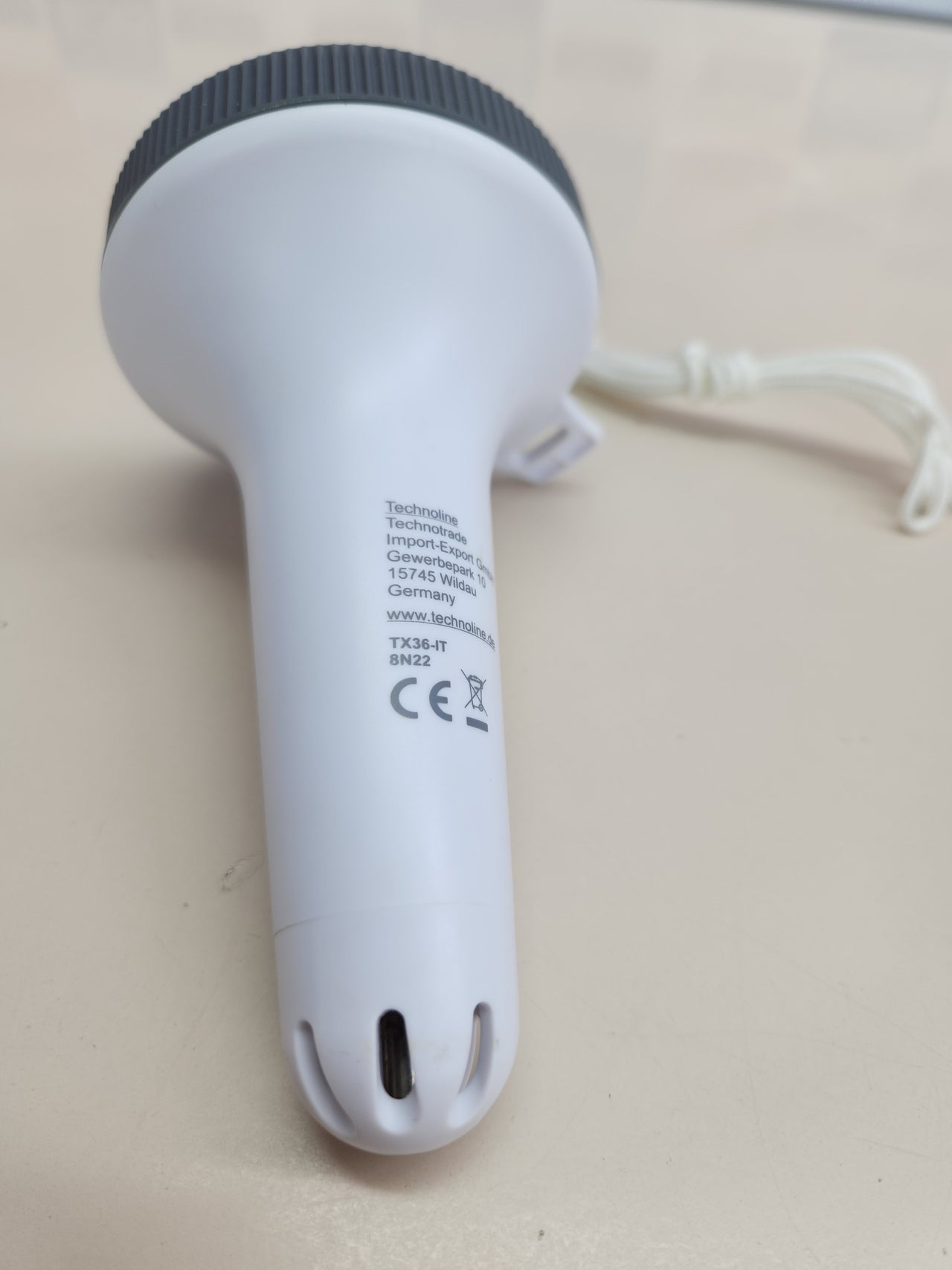 Termómetro inalámbrico para piscina con base digital para lectura de datos, temperatura interior, temperatura del agua, humedad del aire, piscina, estanque, instalación exterior, techno line WS9059