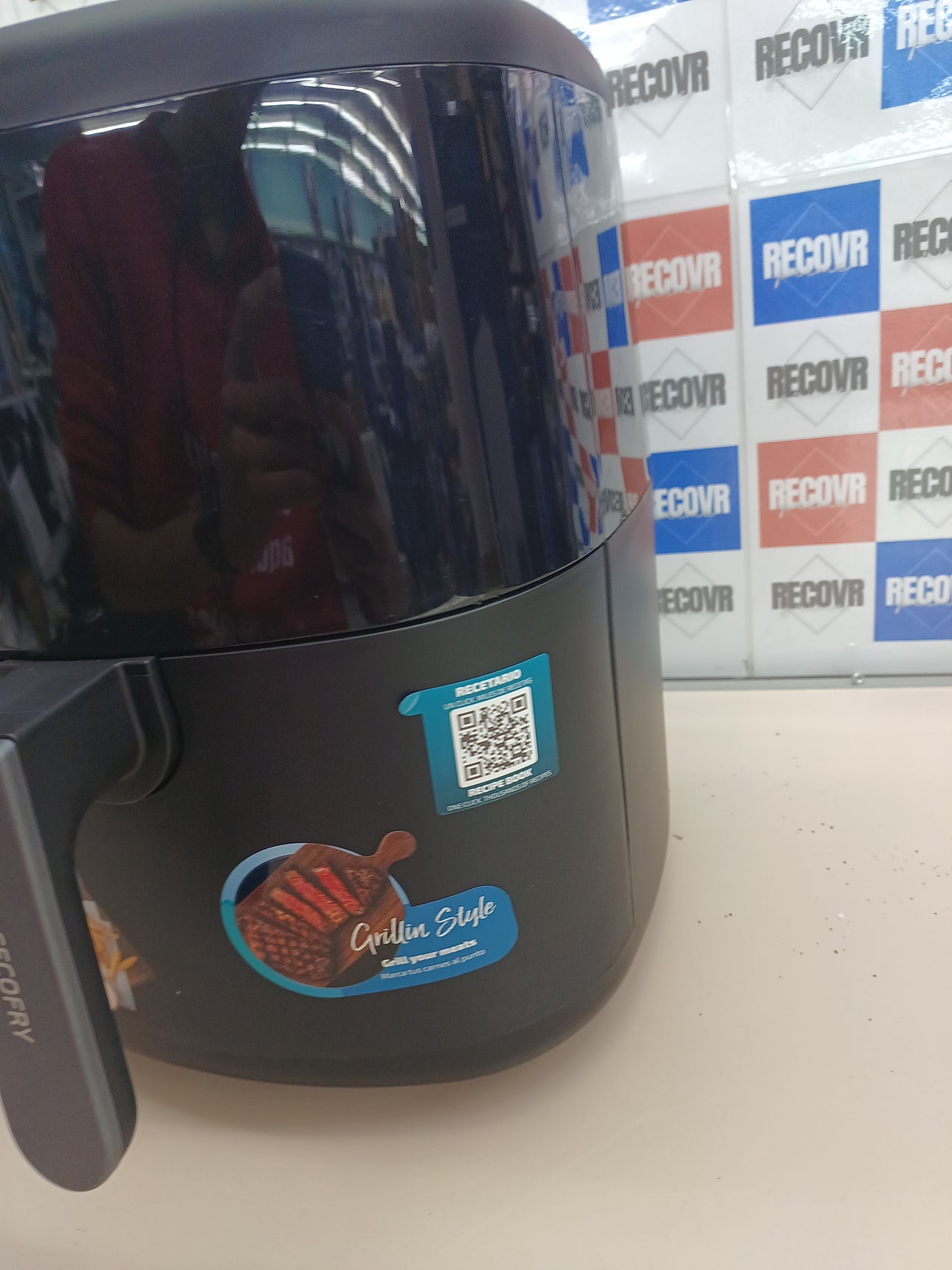 Freidora de aire 6 L 1700 W táctil 12 modos – Cecotec