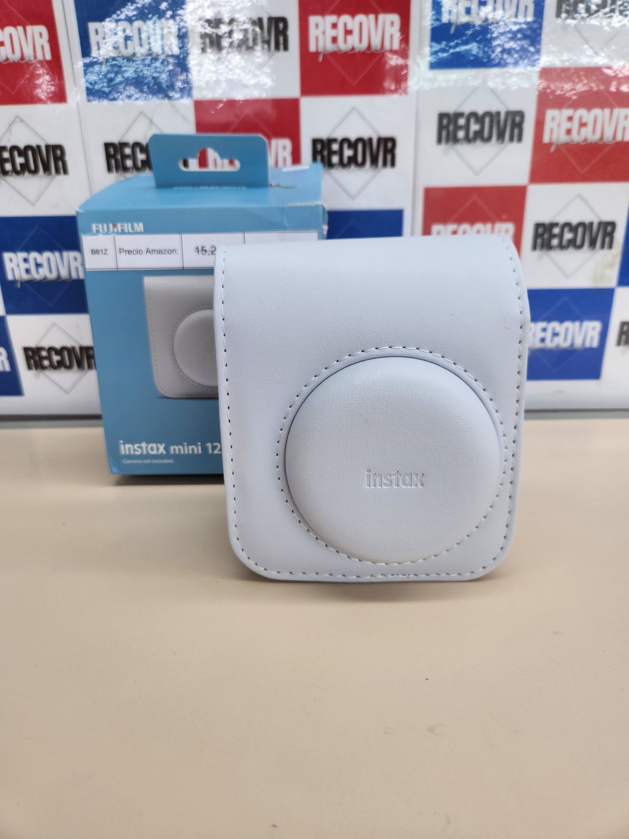 Funda INSTAX Mini 12 Blanco Poliuretano