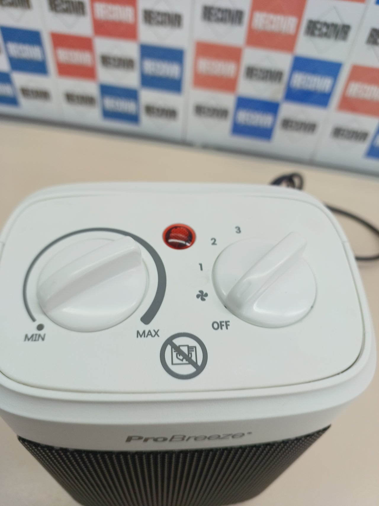 Mini calefactor 2000W con 3 modos Pro Breeze