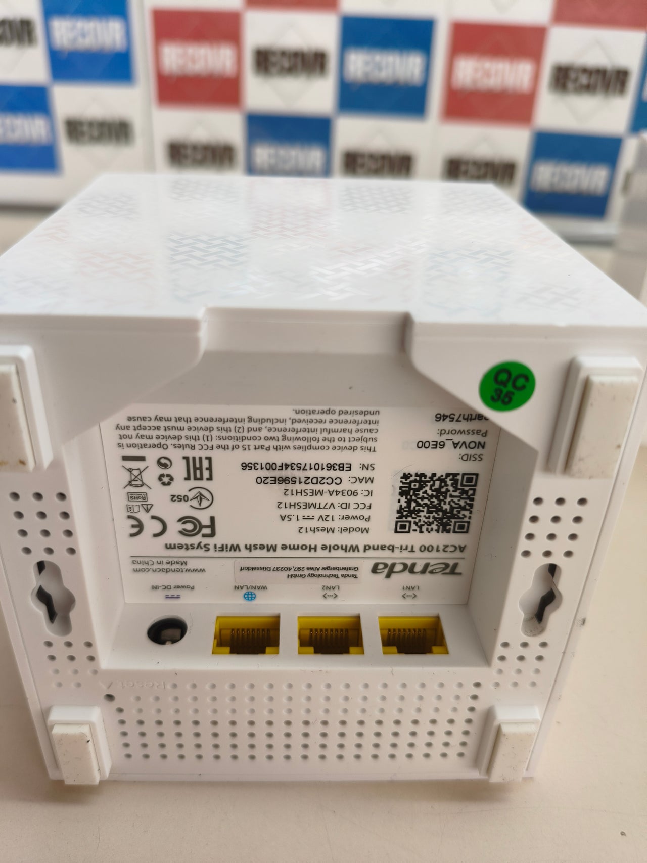 Sistema WiFi Mesh Tenda Nova AC2100