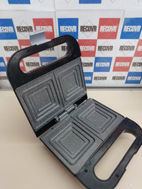 Sandwichera 750 W 2 sándwiches acero inox RockStone - Cecotec