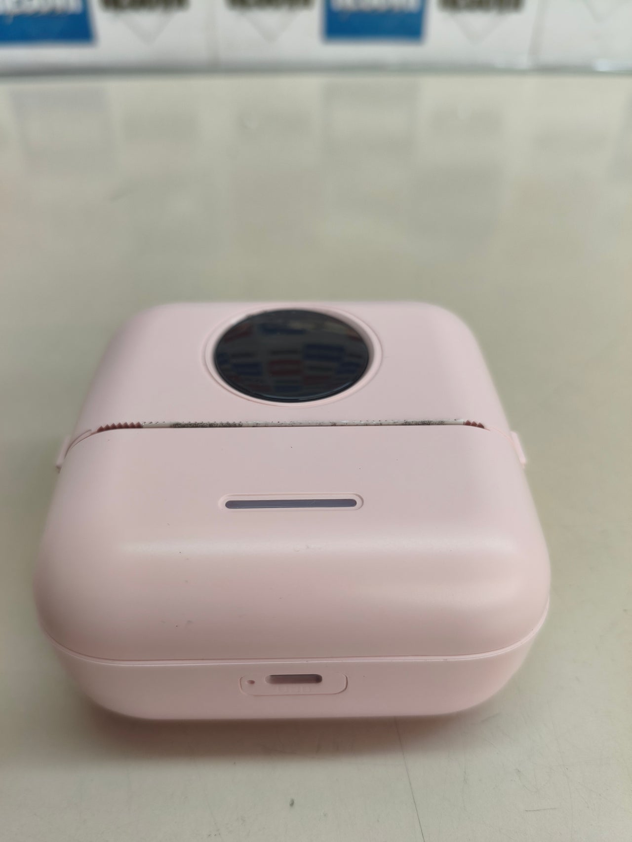 Mini impresora térmica portátil NK con 5 rollos de papel