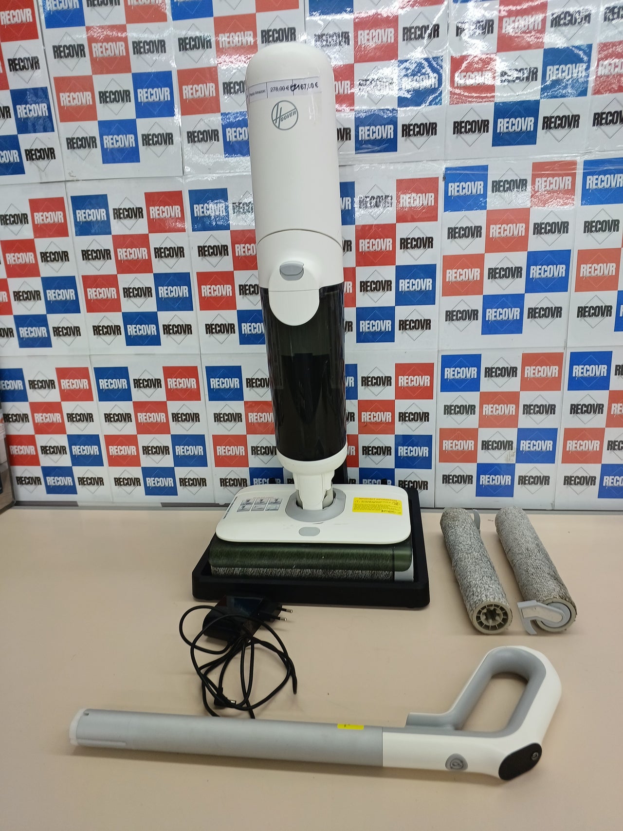 Aspirador/fregona 2 en 1 sin cable 230W Hoover