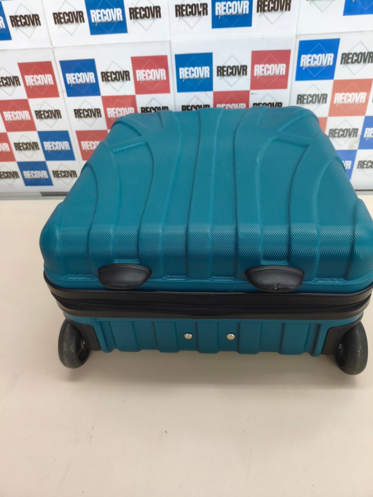Maleta de cabina underseat Suitline 30 L ABS rígido verde agua con 2 ruedas