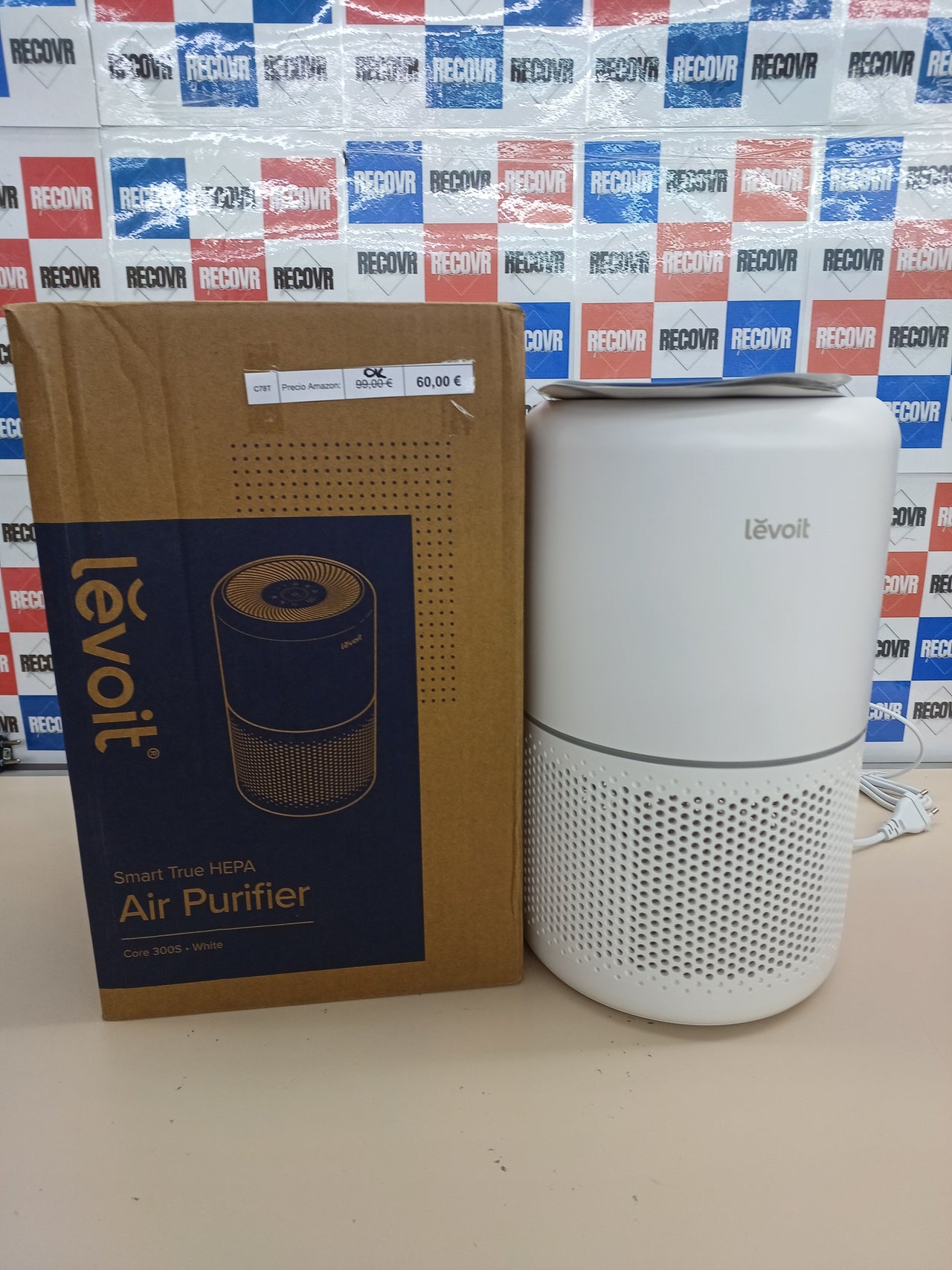 Purificador HEPA 41 m² con app y Alexa silencioso LEVOIT