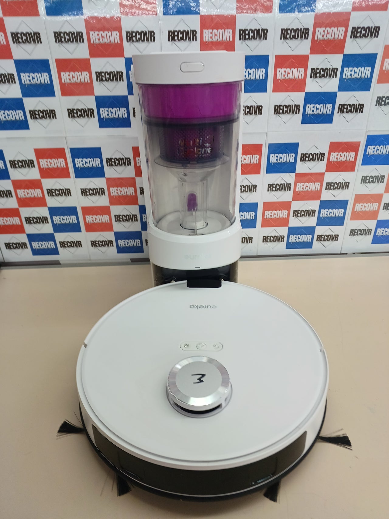 Robot aspirador fregasuelos 4000 Pa autovaciado 180 min