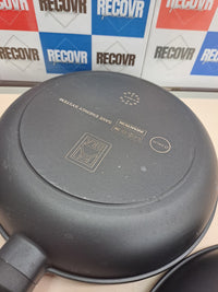 Juego sartenes 20/24/28 cm aluminio fundido – BRA