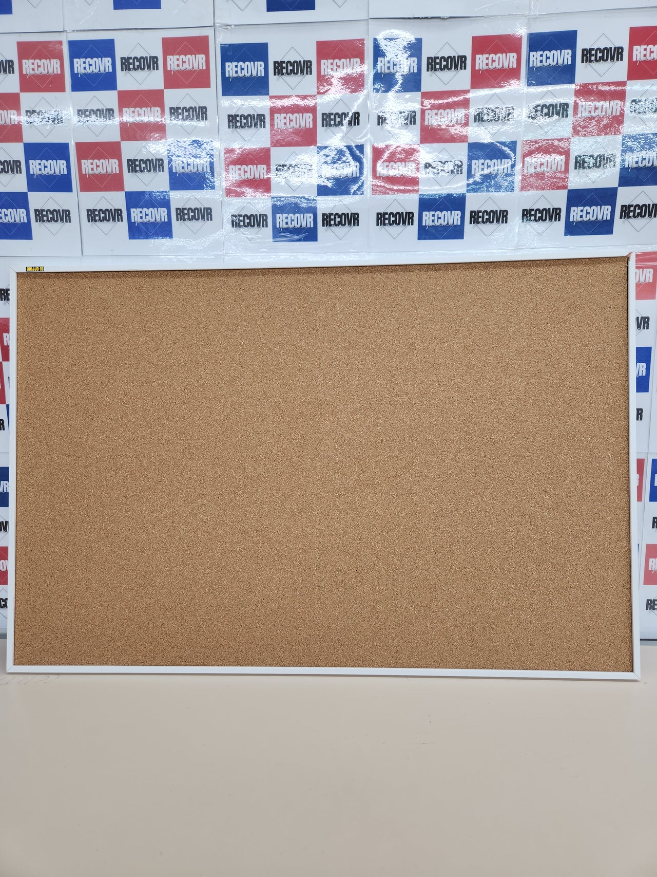 Tablero corcho 885 x 585 mm, color blanco Bi-Office New Basic