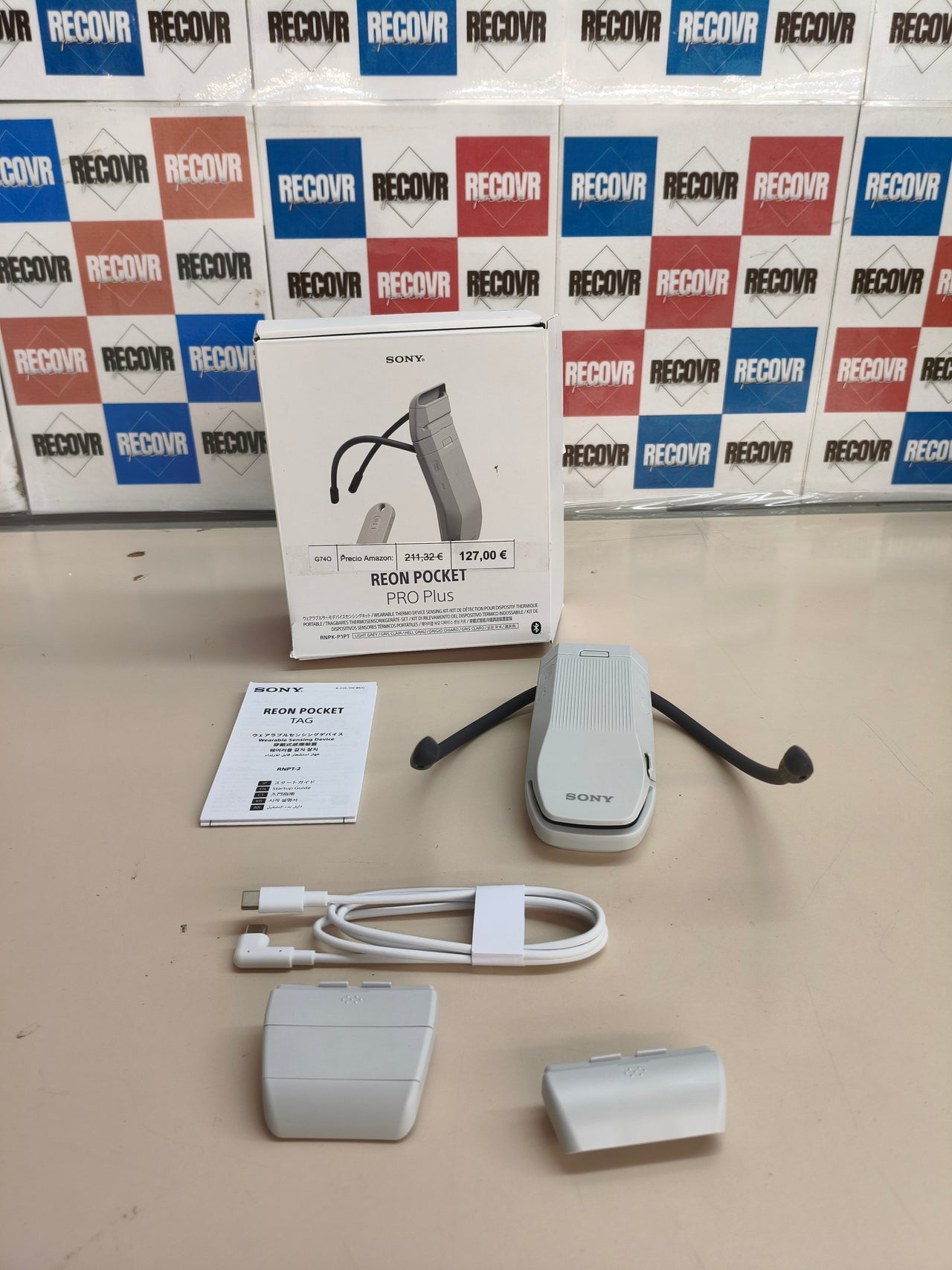 Sony REON POCKET PRO Plus, banda de cuello, 15 h, inteligente