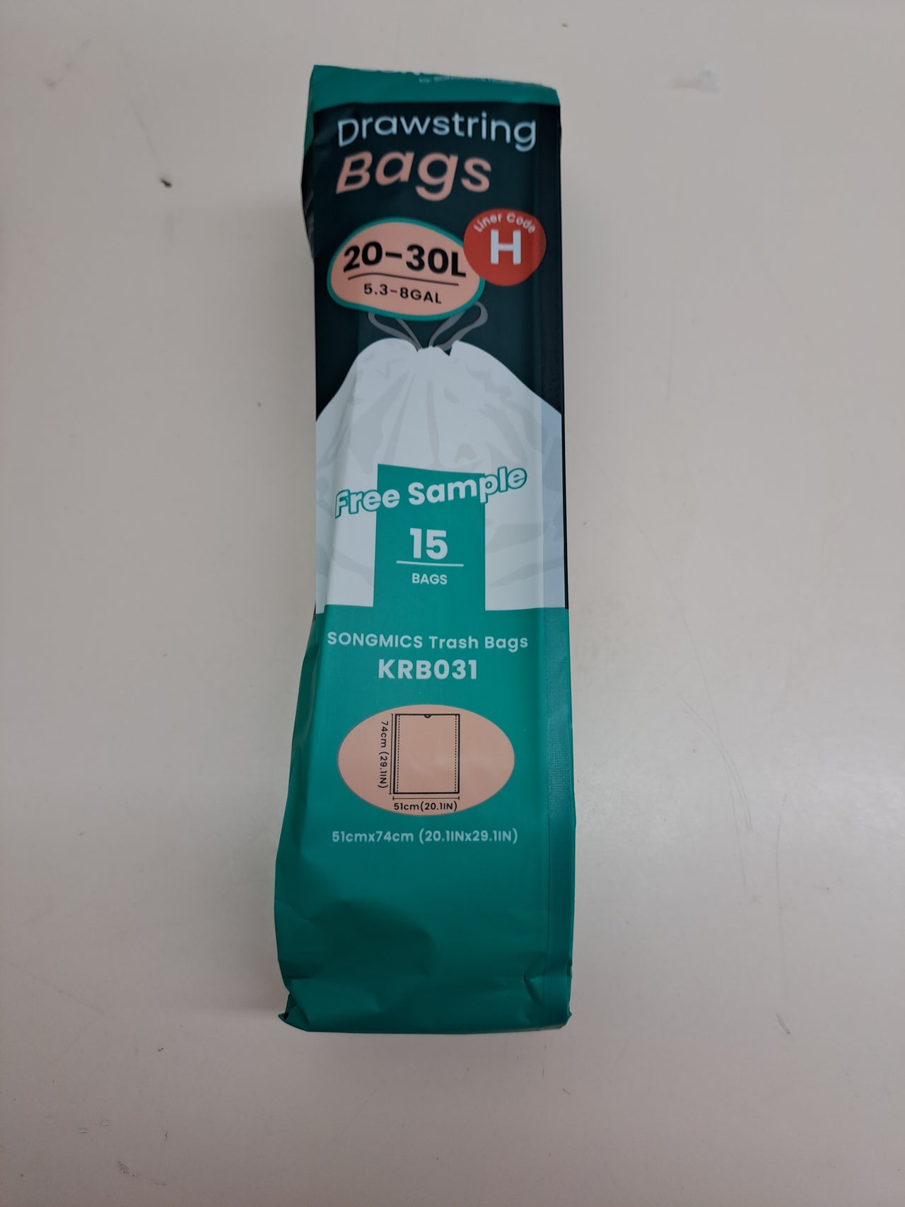 Cubo reciclaje 2×30 L pedal doble – Songmics