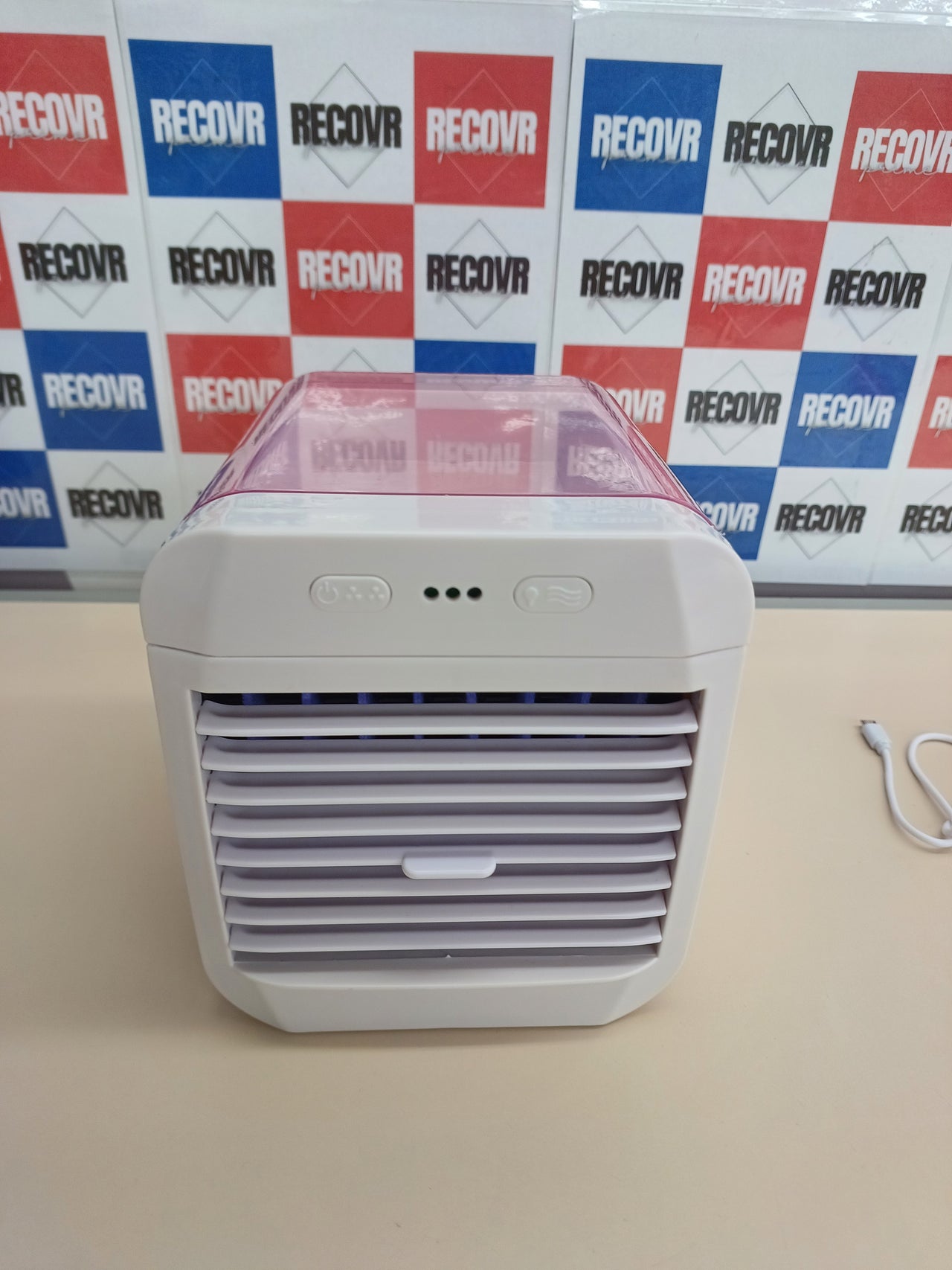 Ventilador portátil USB con humidificador silencioso