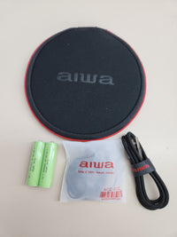 Thumbnail for Reproductor CD/MP3 Aiwa Walk rojo portátil