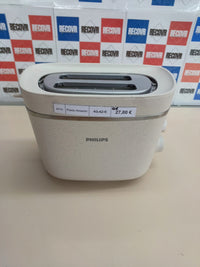 Tostadora eco 2 ranuras 8 niveles con calientabollos - Philips