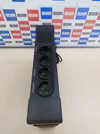 Eaton Ellipse Pro 1200 DIN - Fuente de alimentación ininterrumpida (SAI) - Potencia 1200 VA con protección de sobrevoltaje (8 salidas Schuko) y regulación de voltaje (AVR), Negro