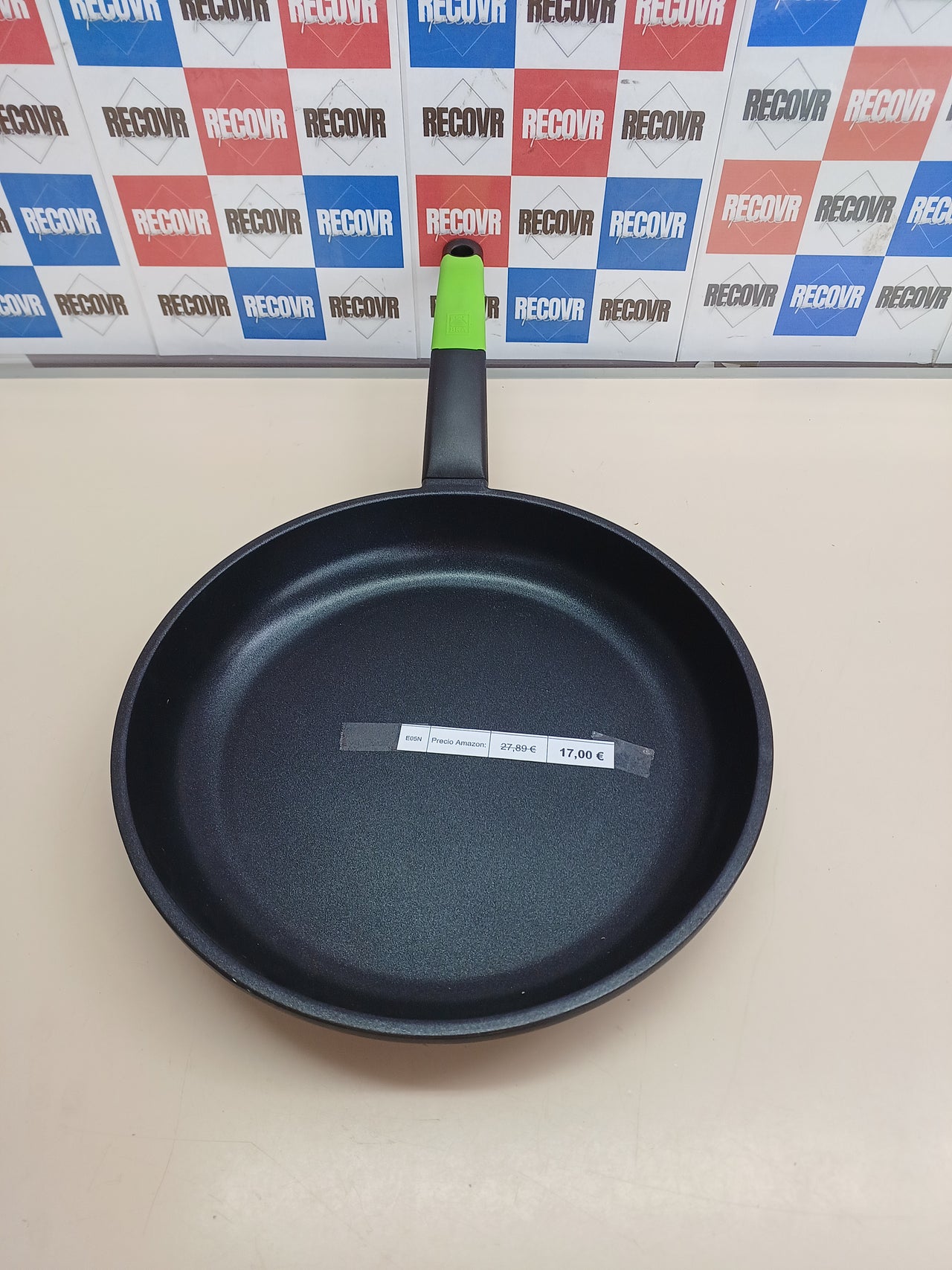 Sartén 30cm aluminio antiadherente inducción BRA