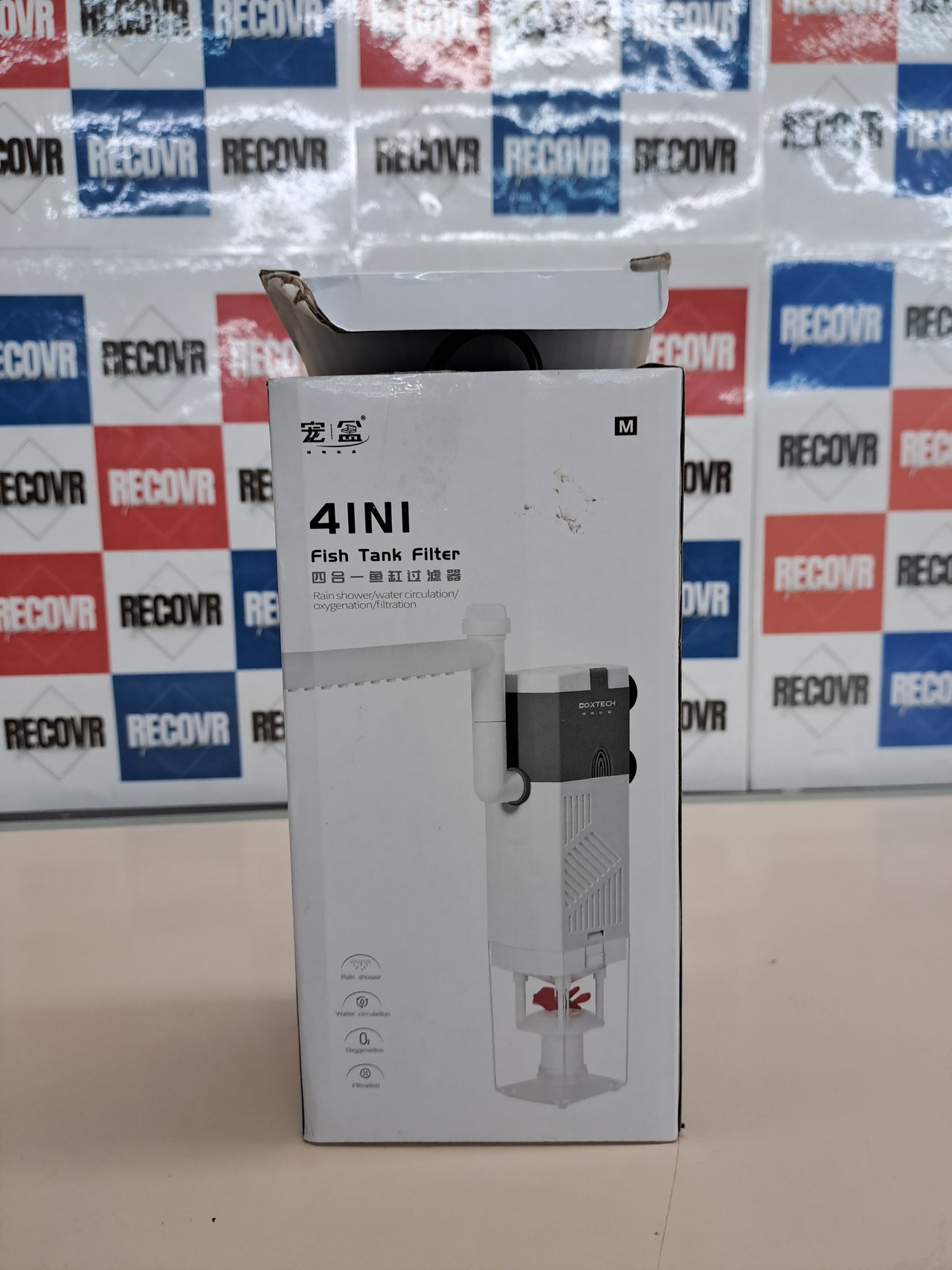 Filtro acuario 4 en 1 6 W silencioso – boxtech