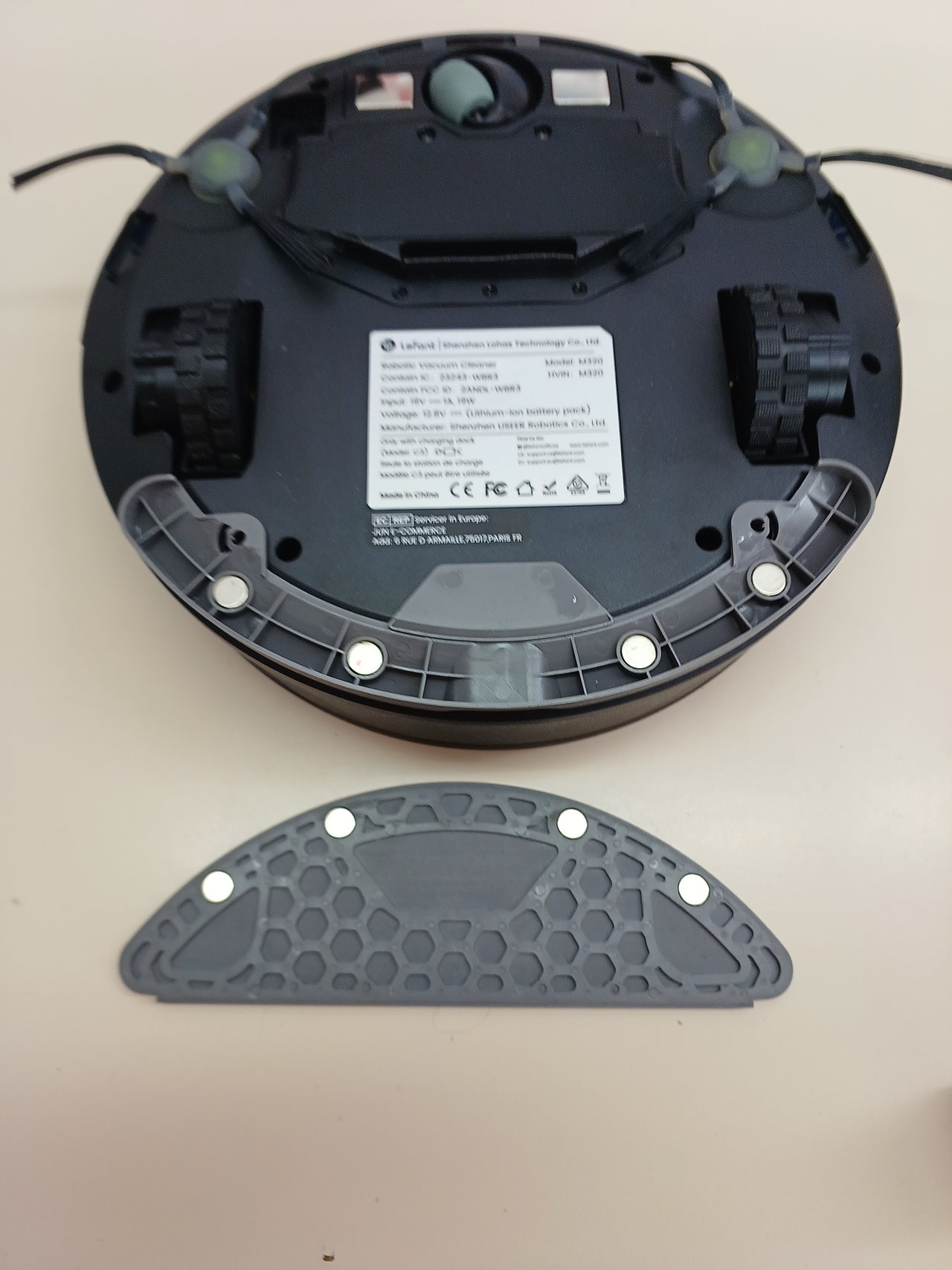 Robot aspirador 6000 Pa 210 min anti-obstáculos y fregasuelos – LEFANT M320