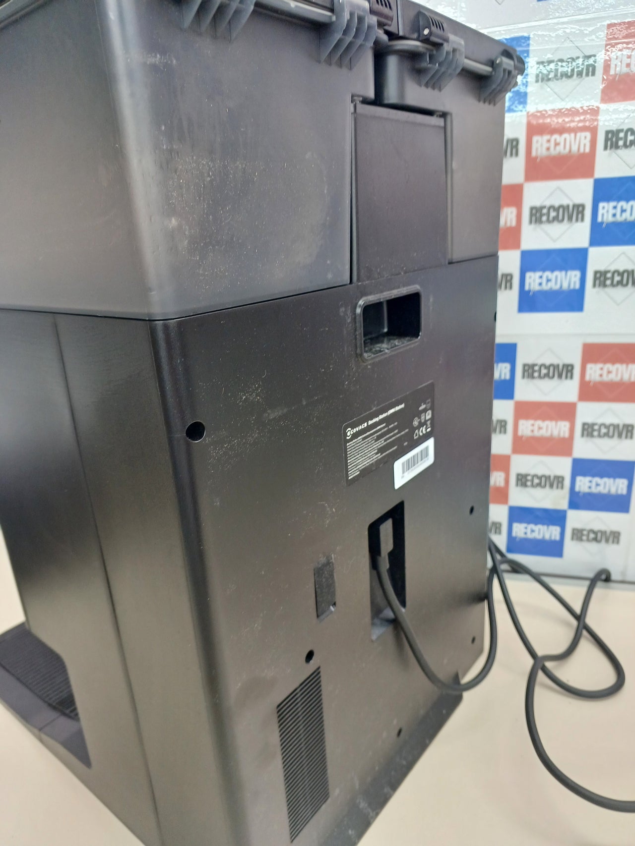 Robot aspirador 18000 Pa fregona agua caliente 75 °C Ecovacs