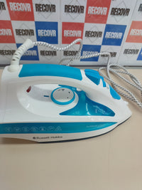 Plancha 2600W cerámica 210g vapor Russell Hobbs